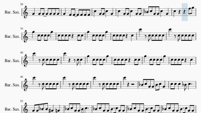 Baritone Sax Sheet Music: How to play Lalisa by Lisa (Blackpink) смотреть онлайн