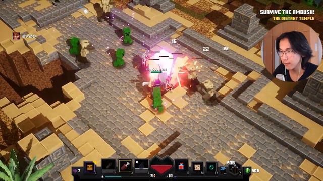 MUTANT ENDERMAN - Minecraft: Dungeons #2 /w HANGUU смотреть онлайн