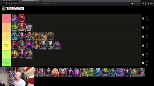 [DC Heroes & Villains] - (July) Complete Tier list for ALL UNITS! Every unit explained and ranked!
