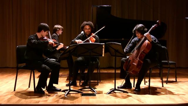 Brahms Piano Quartet In C Minor Op. 60, II. Scherzo, Allegro - Colburn Piano Quartet