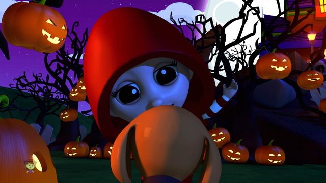 Happy Halloween, Spooky Nursery Rhyme And Scary Cartoon Video For Children смотреть онлайн
