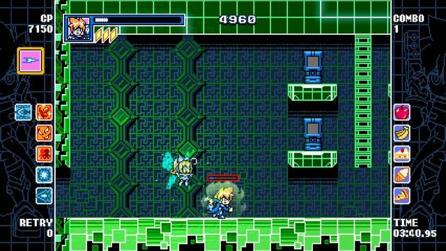 Проходим Mighty Gunvolt Burst #8 Финал (Беседы с шизой) смотреть онлайн