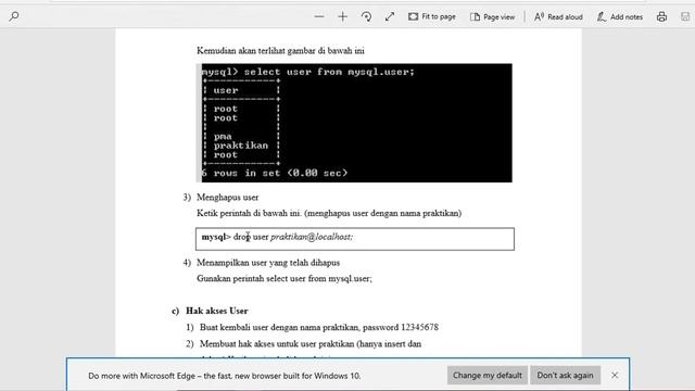 ADMINISTRASI BASIS DATA MYSQL смотреть онлайн