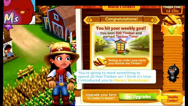 Maria's Improved Order Board (FarmVille 2 Country Escape) смотреть онлайн