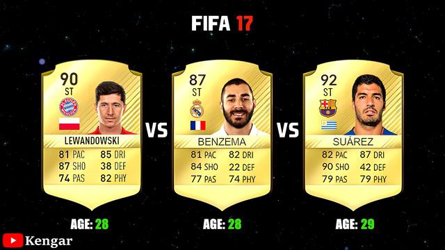 Lewandowski VS Benzema VS Suarez FIFA EVOLUTION! 😱🔥 FIFA 10 - FIFA 24 (EA FC 24) смотреть онлайн