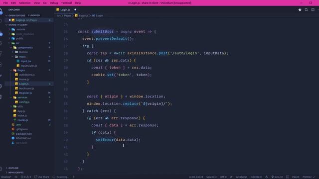 JS FullStack Project (Instagram Clone) - Connect Login API to Client (React) смотреть онлайн