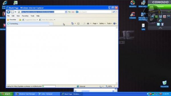 BitDefender Antivirus Free Edition with Comodo Firewall (Modified settings) - Test with more links
