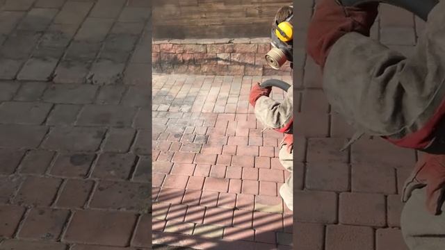 Пескоструйная очистка брусчатки после пожара смотреть онлайн