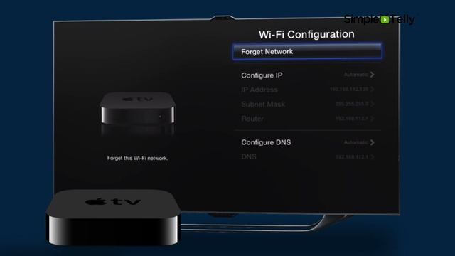 AppleTV SimpleTelly Smart DNS Setup смотреть онлайн