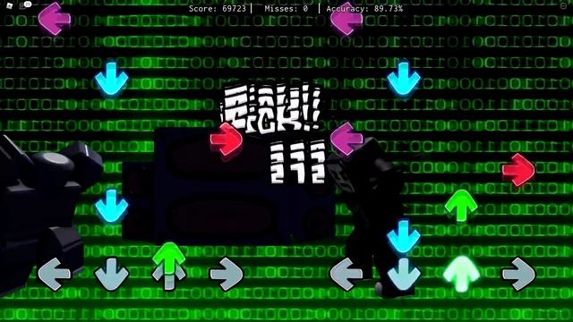 FNF System Crash but If I miss a note, the video ends.. (Roblox Funky Friday) смотреть онлайн