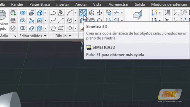 36.3.2-b Autocad 2013. Objetos 3D. смотреть онлайн