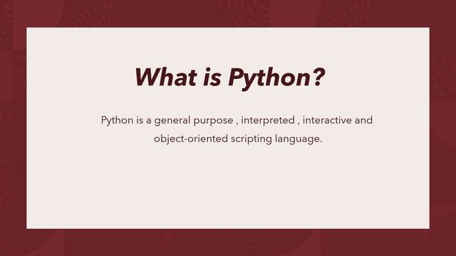 What is Python?Basic idea about Python.Easy explanation about Python.#python #pythonforbeginners смотреть онлайн