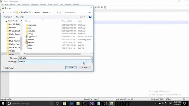 LEC-3 How to Write a Program in PHP | How to Save PHP File | How to Run PHP File on Local Server смотреть онлайн