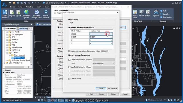 ASCII data provider Tabular format (ZWCAD) - Spatial Manager Blog смотреть онлайн