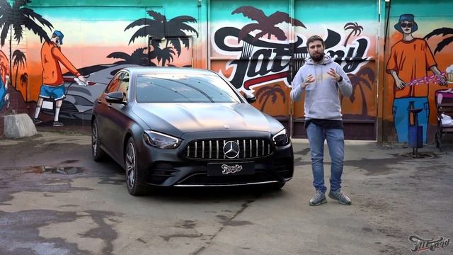 Mercedes E-class.Оклейка в черный сатин, покрытие кузова керамикой работа над мерседесом в салоне смотреть онлайн