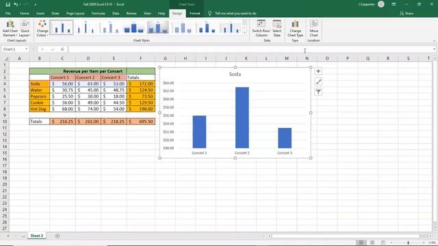 MTH 154 9/1/20 CH 0: Excel Intro Part 2 смотреть онлайн