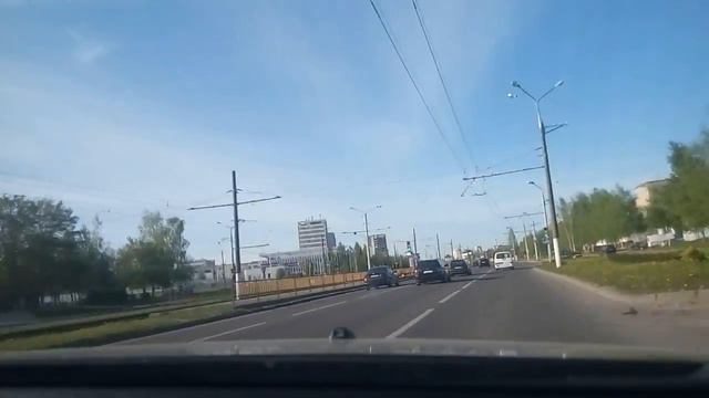 Зеленая волна в Витебске, ул. Петруся Бровки смотреть онлайн