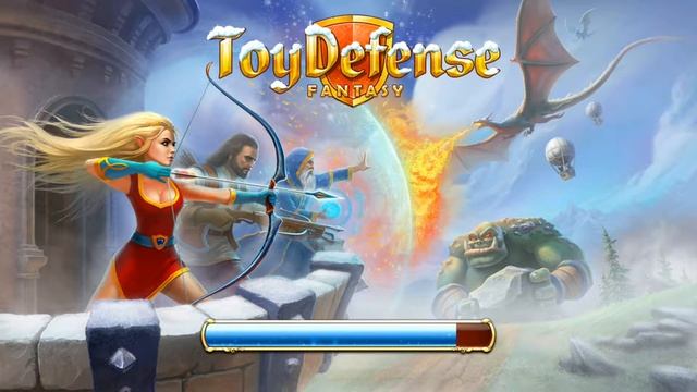 обзор игры Toy Defence fantasy на андроид смотреть онлайн