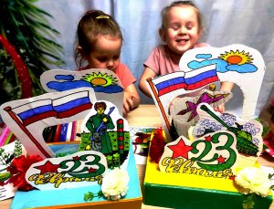 3D Открытка на 23 февраля своими руками. Объемная открытка папе в подарок.