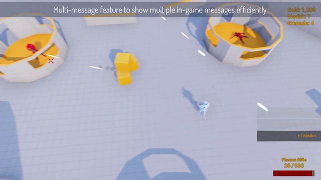 Defender: Top-Down Shooter Template Features смотреть онлайн