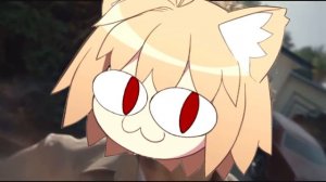 Неко Арк орет Ублюдок, мать твою, а ну иди сюда, говно собачье, а ну решил ко мне лезть