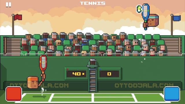 Otto's Tennis game gameplay смотреть онлайн