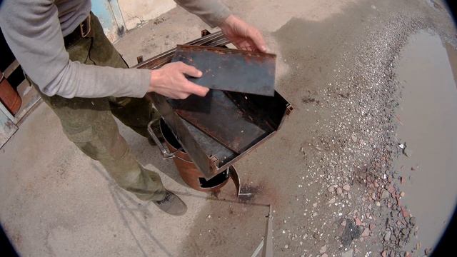 Мангал-чемодан своими руками.Что будет через 2 года. Brazier Suitcase With His Own Hands.