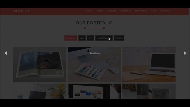 Mehul - Personal Portfolio HTML Template | Responsive One Page HTML Template смотреть онлайн