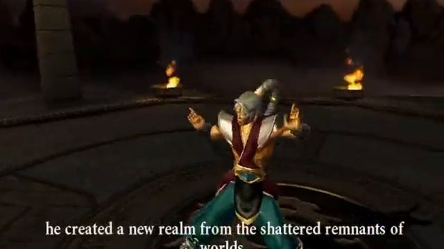 Mortal Kombat Armageddon - Playstation 2 & Xbox & Nintendo Wii - Fujin - Ending смотреть онлайн
