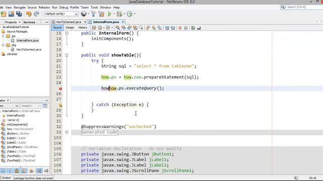 Java-Netbeans 3 How to Make Internal Form смотреть онлайн