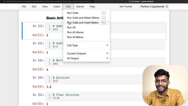 Lecture #9 - NUMBERS in Python | Different Types of Numbers | Basic Arithmetic Operations | Example смотреть онлайн