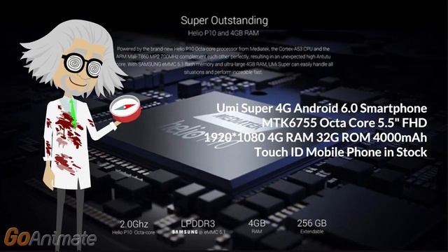 Umi Super 4G Android 6.0 телефон с aliexpress смартфон смотреть онлайн