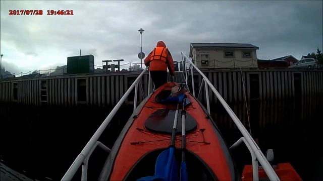 Байдарочная часть похода. Байдарка Хатанга 3 sport в Норвегии. 2017. смотреть онлайн