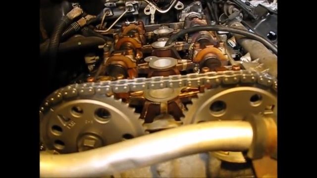 GM 2.2L Ecotec timing chain replacement '03 Cavalier part 4: Installing a new chain kit смотреть онлайн