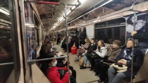 КРЛ. Новоясеневская - Медведково и именой поезд "Театр Олега Табакова" (без "Рижской")