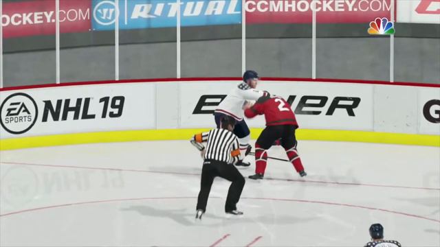 FIGHTS!!! NHL 19 Xbox gameplay смотреть онлайн
