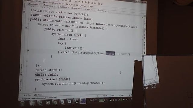 Java Core April: Потоки. Лекция #17. (часть 3) смотреть онлайн