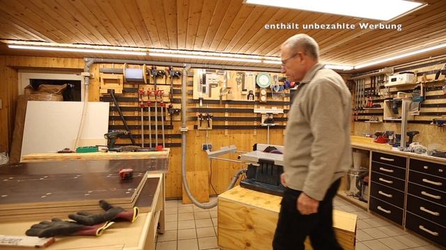 Erweiterung der Tischkreissäge Bosch GTS10 für eine kleine Werkstatt: Montage Korpus Untergestell смотреть онлайн