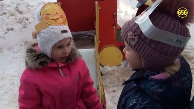 Игровые площадки в ДО "Попугай" #школа656 смотреть онлайн