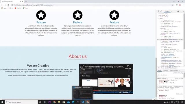 How To Make Website Using HTML , CSS and Bootstrap | Responsive Web Design Tutorial. смотреть онлайн