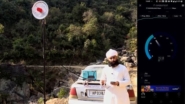 4G एंटिना टेस्ट गाँव Bi-Quad 2x2 Mimo Antenna in Village | Signal and Speed Test With Tp-Link MR600 смотреть онлайн