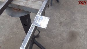 Как сделать гаражные ворота из профильной трубы