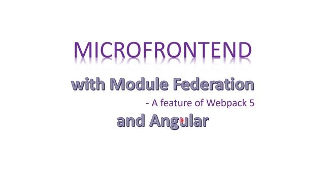 1. Micro frontend introduction using Module Federation of Webpack 5 and Angular framework in Hindi смотреть онлайн