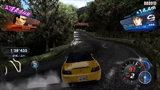 Lancers Threat From Tochigi!! - Initial D 7 AAX Walkthrough Part 7 - Iwaki Seiji [S2000 Vs Evo4]