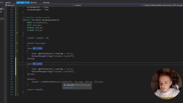 Win32 API Game Framework in C++ (Ep. 2 Main Loop & Window) смотреть онлайн
