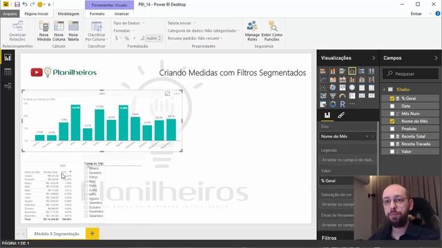 Power BI (desktop) - Relatório completo - DAX: All X AllSelected [Medidas ainda mais dinâmicas] смотреть онлайн