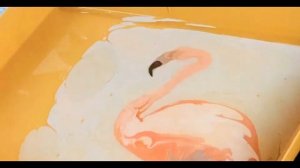 Эбру рисование на воде Marbling painting