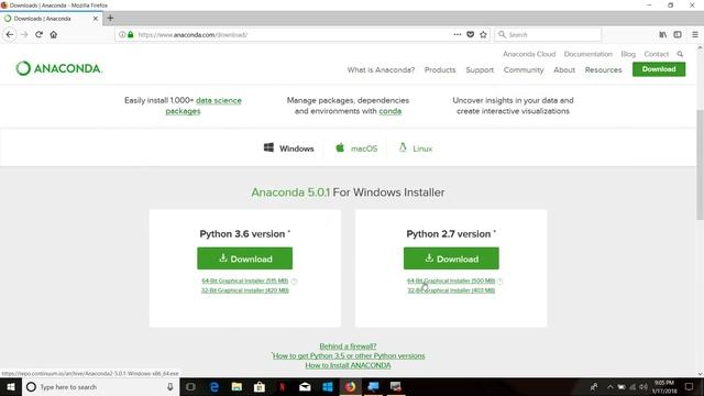 Python 3 Jupyter Notebook installation using Anaconda Distribution смотреть онлайн