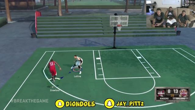 BOOMSHAKALAKA!! - NBA 2K16 Head to Head Blacktop Gameplay смотреть онлайн