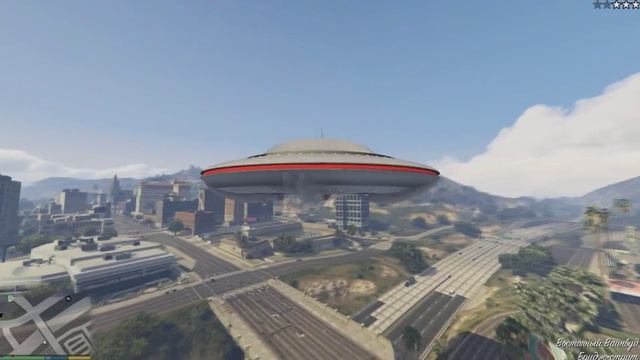 Летающая тарелка | GTA 5 | MODS смотреть онлайн